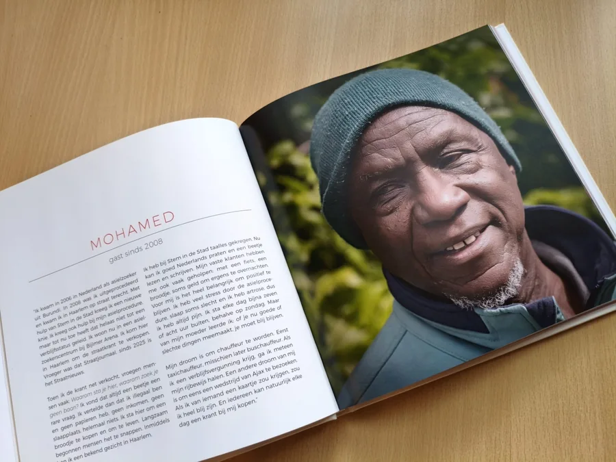 Jubileumboek, het portret van Mohamed